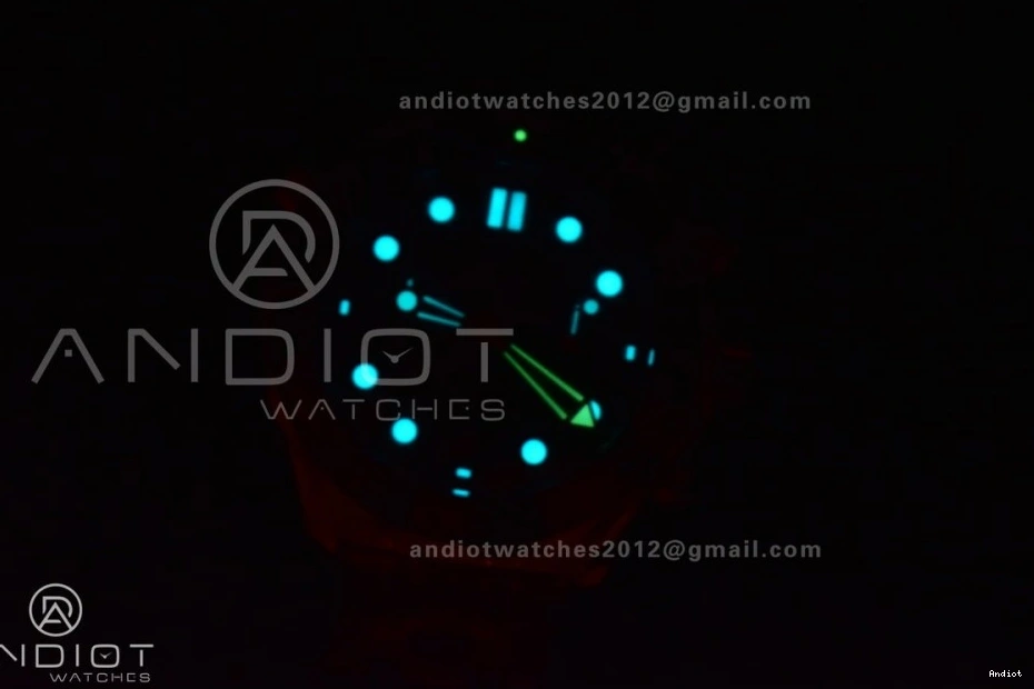 Best 1:1 SS RG SS on Black Strap 300m Edition OMF Chrono Dial A9900 Seamaster 1223